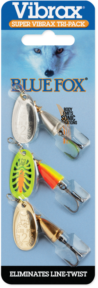 Blue Fox Super Vibrax® Tri-Pack