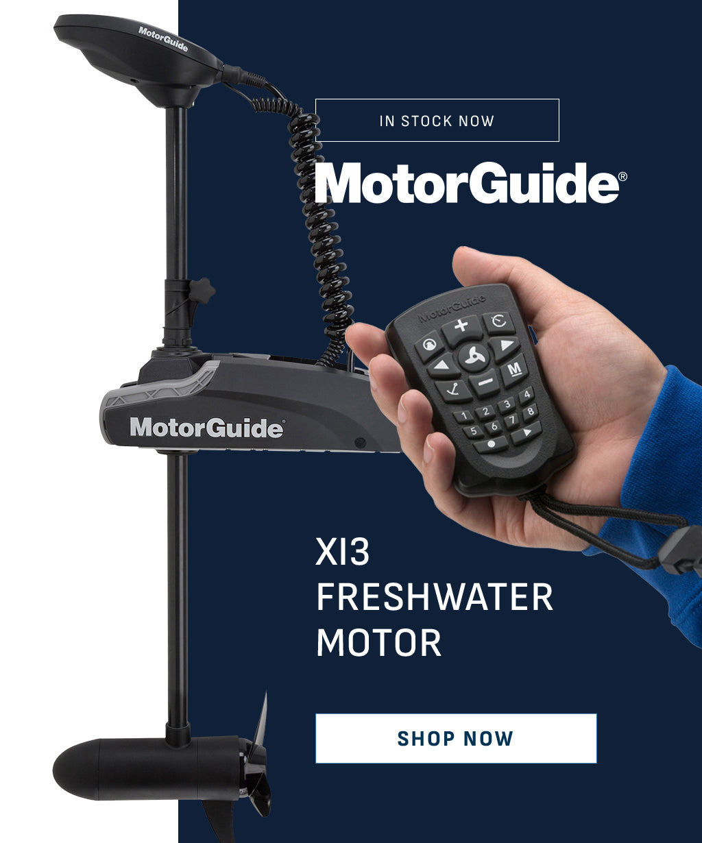 In-Stock Now: The MorotGuide® XI3 Freshwater: Meet The Perfect Trolling Motor for Your Kayak, Quiet & Performance Driven. Shop Now