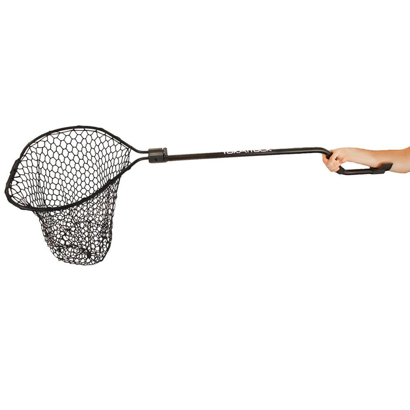 YakAttack Leverage Landing Net XL, 20'' X 21'' hoop, 60'' Long
