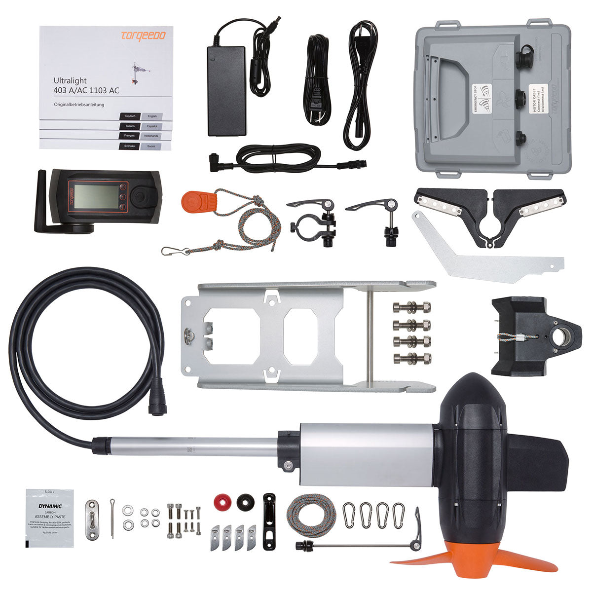 RVR119 Stern Ultralight Torqeedo 1103AC Motorization Kit