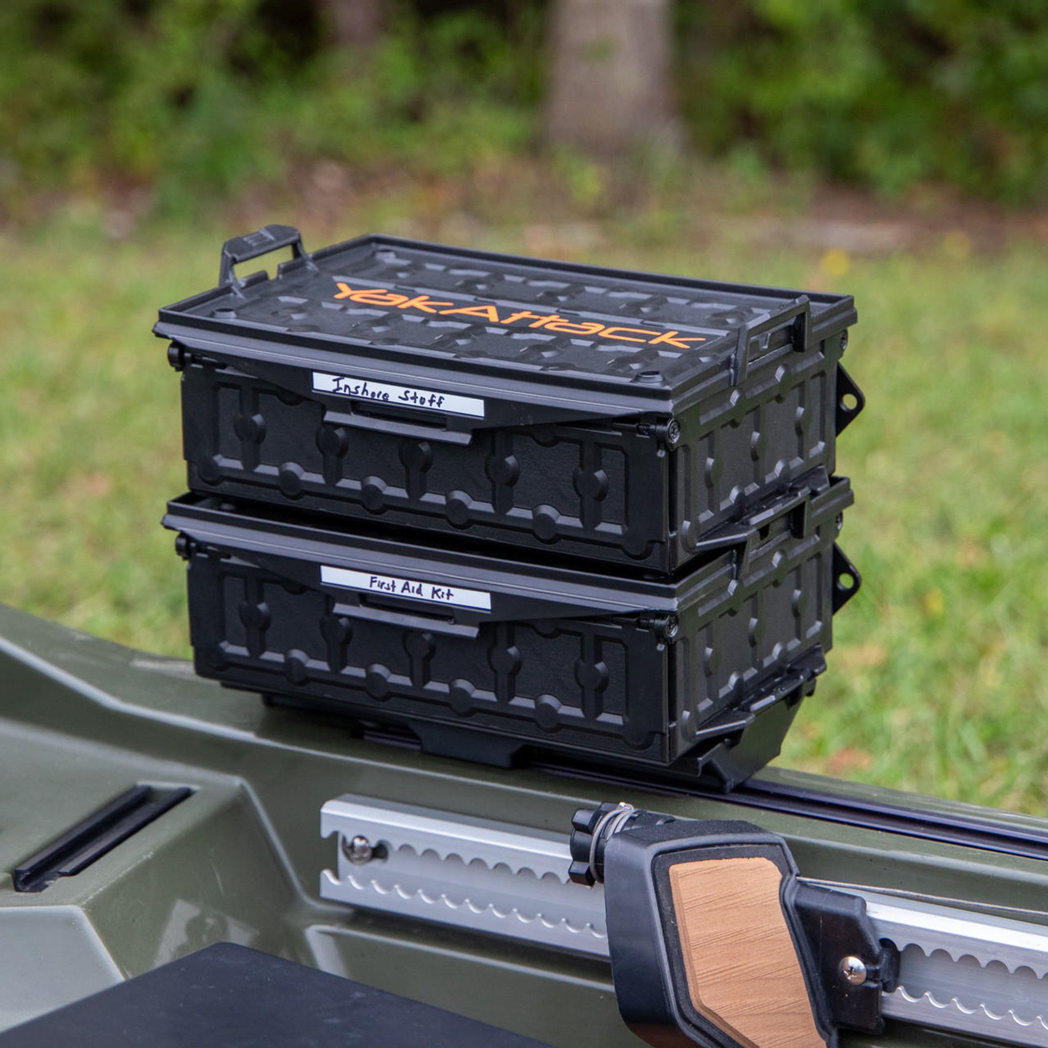 YakAttack TracPak Combo Kit, Two Boxes and Track Mount