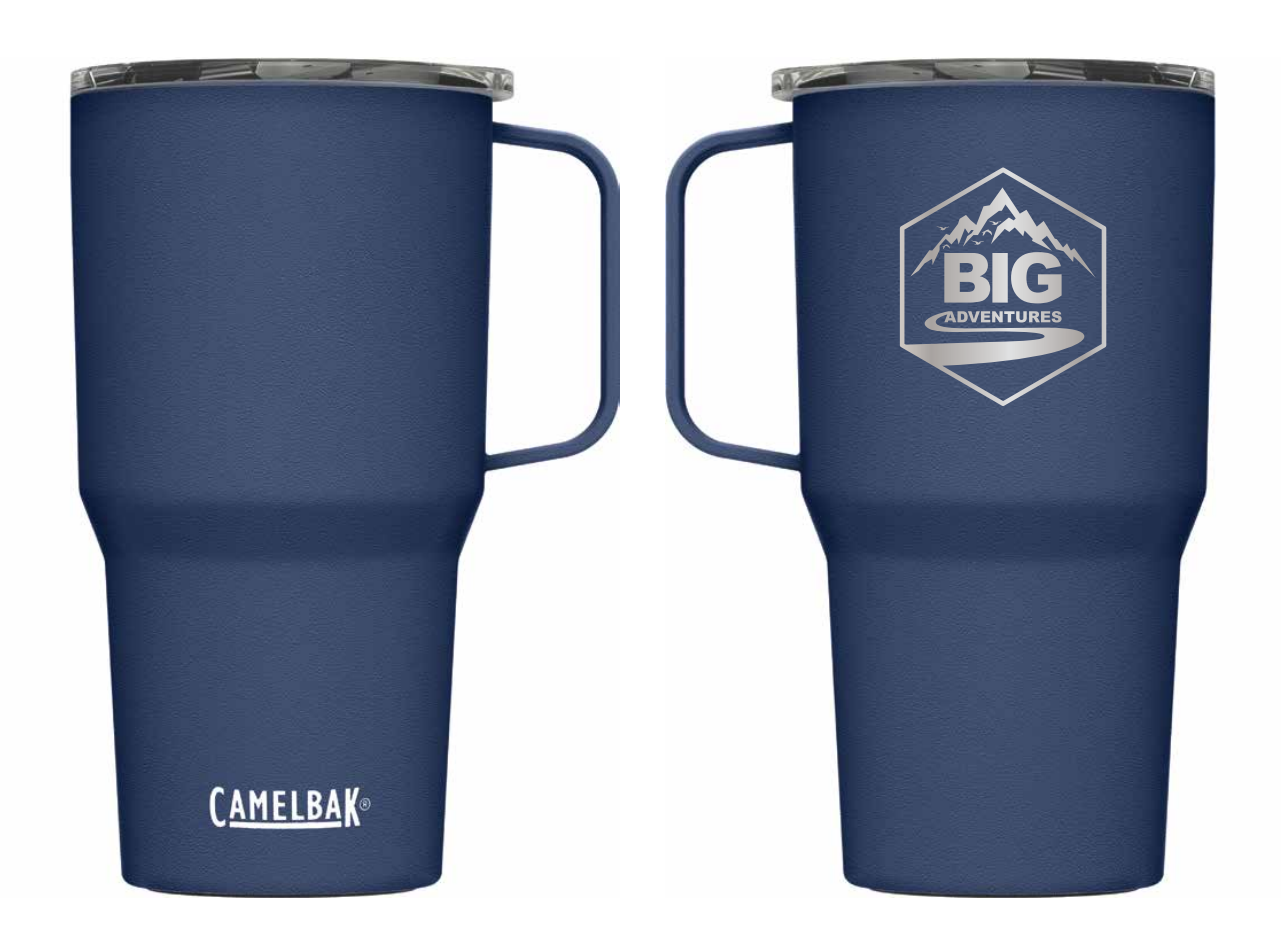 BIG Adventures Camelbak Horizon 24 oz Tall Mug, Insulated Stainless Steel