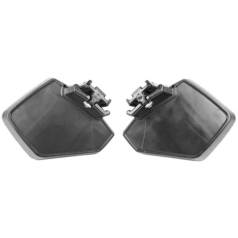 Dual Action Foot Brace Set with Grey / Black Traction Pads