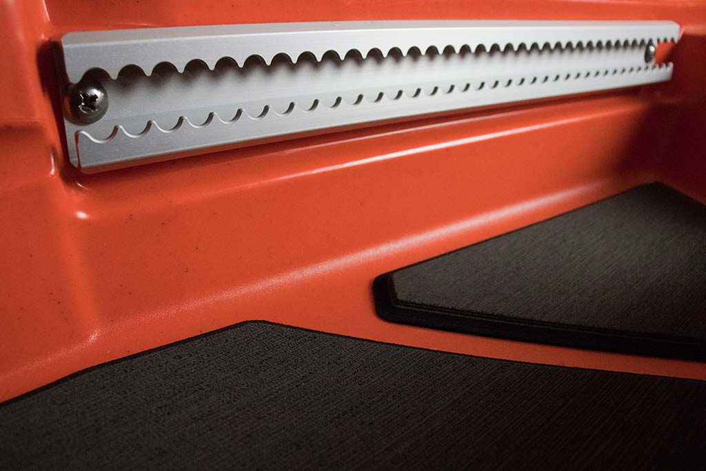 Footbrace Rails Accessory Package