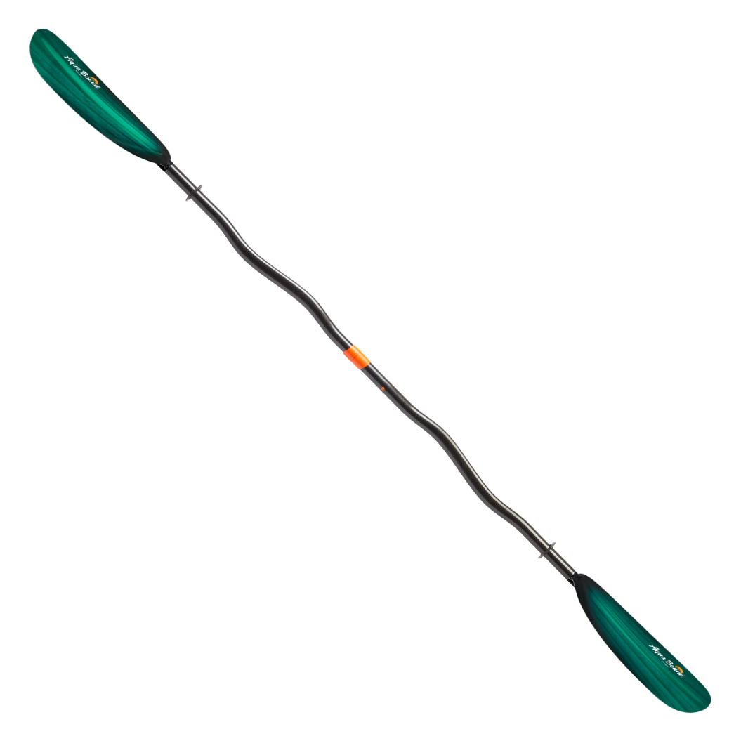 Aqua Bound Tango Fiberglass 2-Piece Bent Shaft Kayak Paddle