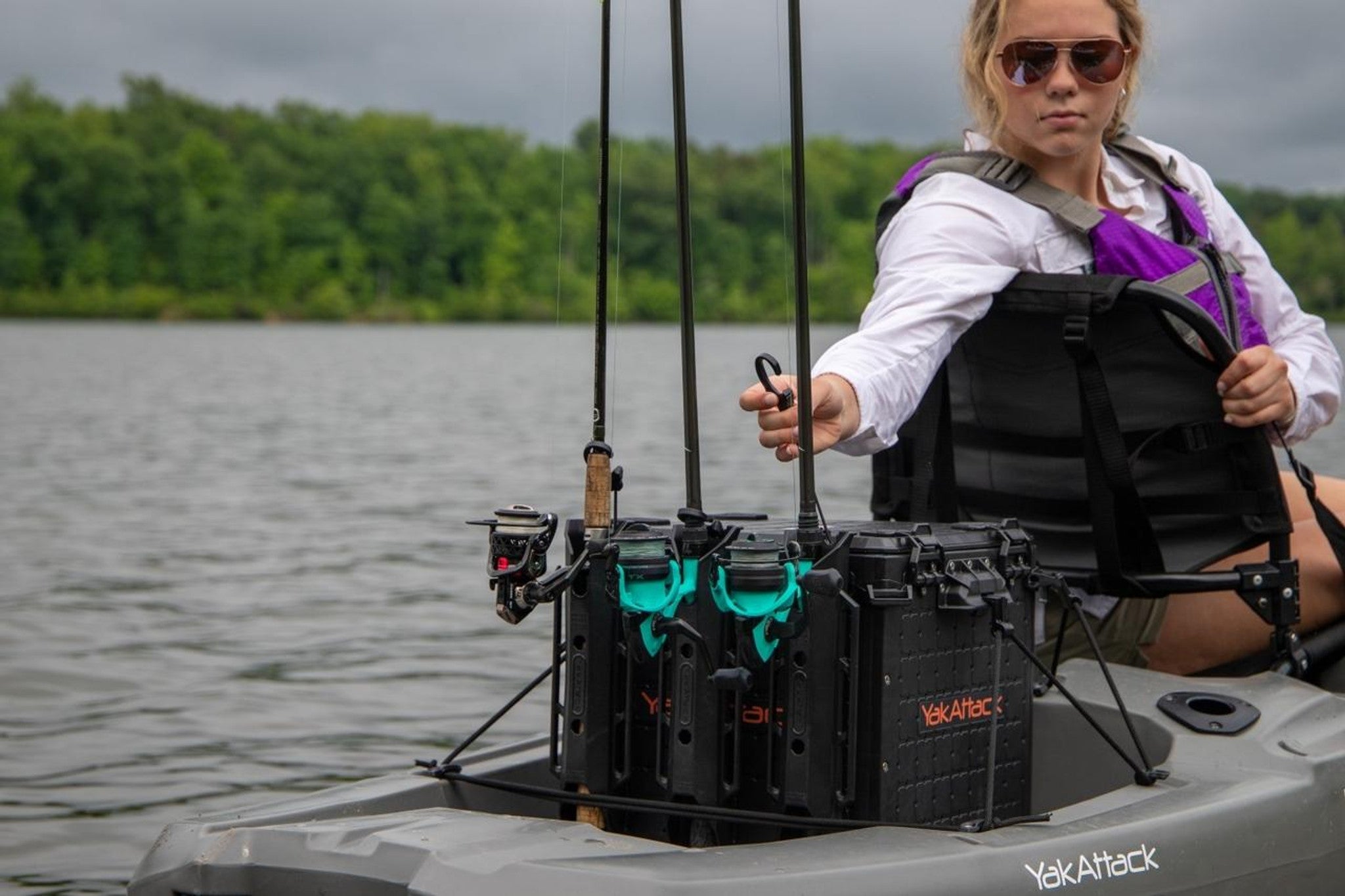 YakAttack BlackPak Pro Kayak Fishing Crate - 13 x 13