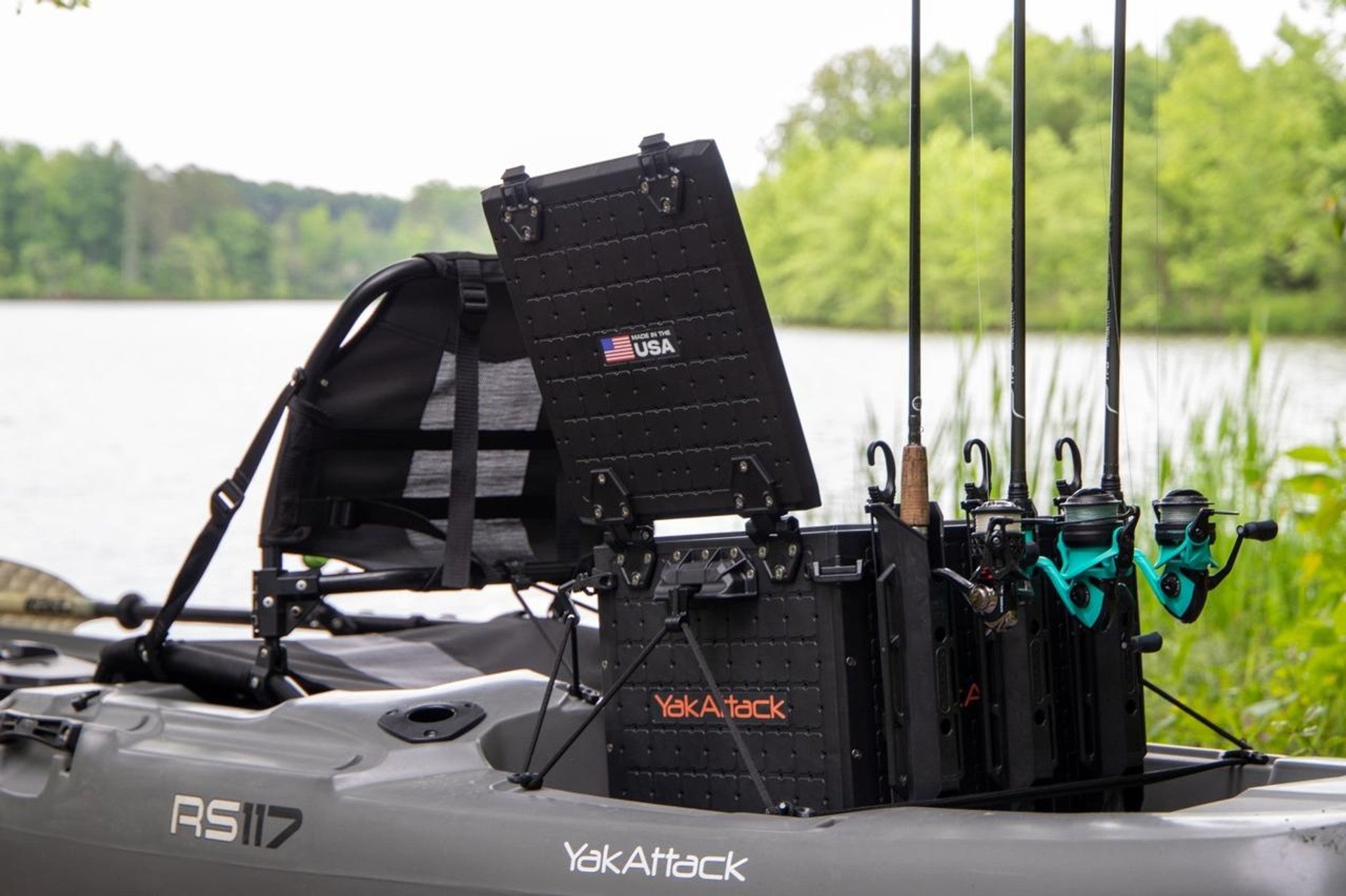 YakAttack BlackPak Pro Kayak Fishing Crate - 13 x 13