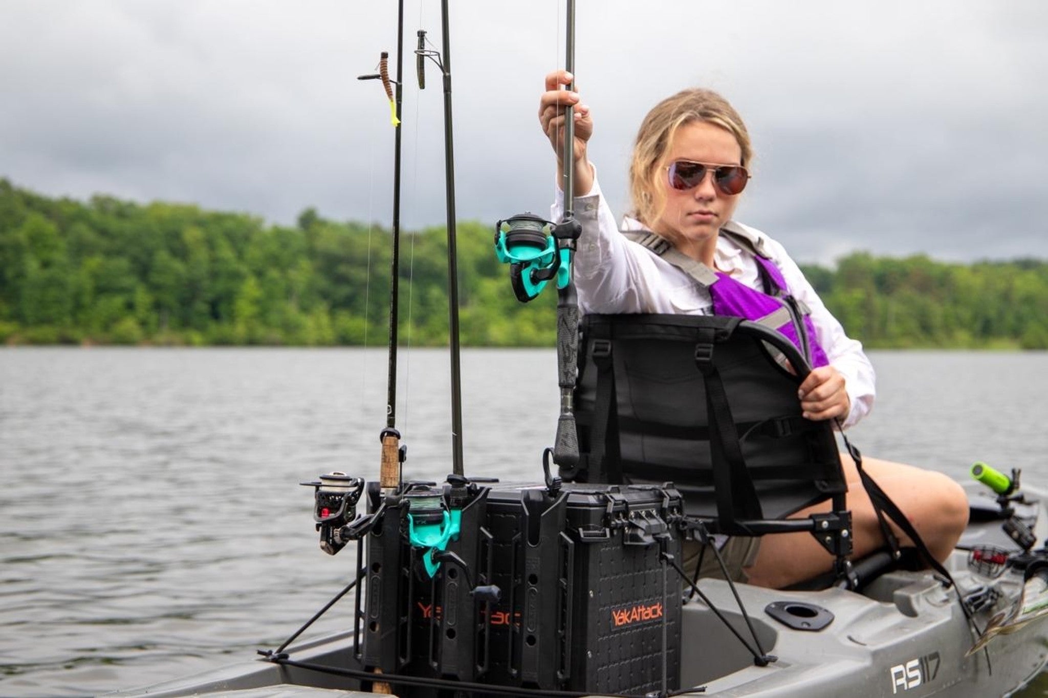 YakAttack BlackPak Pro Kayak Fishing Crate - 13 x 13