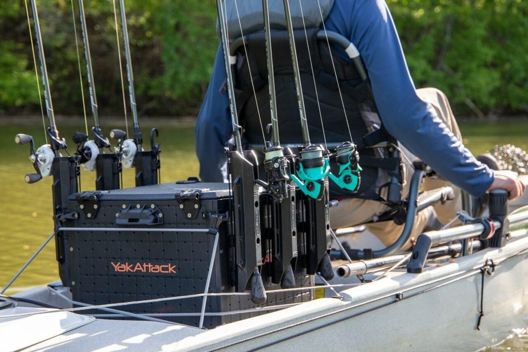 YakAttack BlackPak Pro Kayak Fishing Crate - 16 x 16