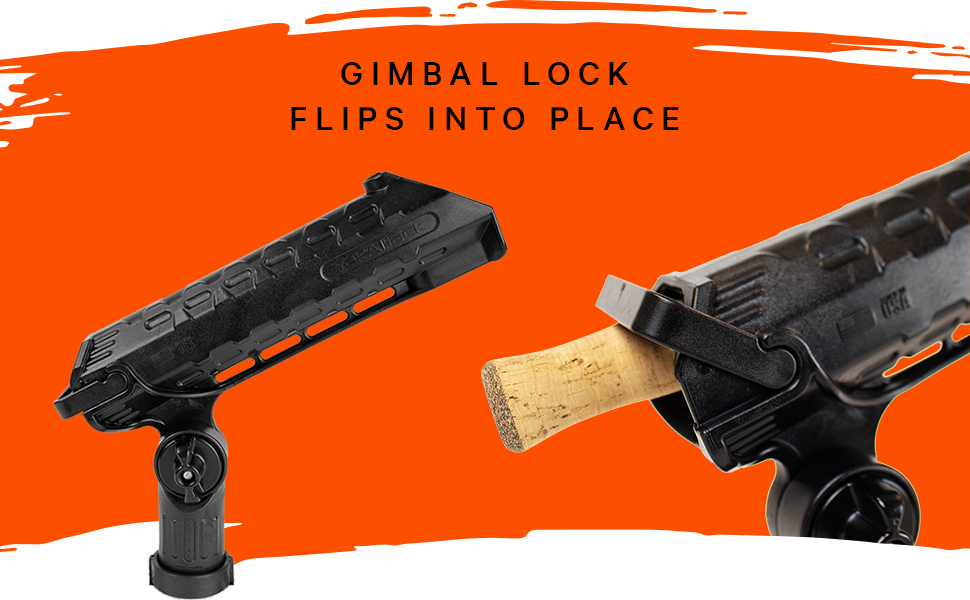 YakAttack AR Tube Rod Holder with Track Mounted LockNLoad Mounting System