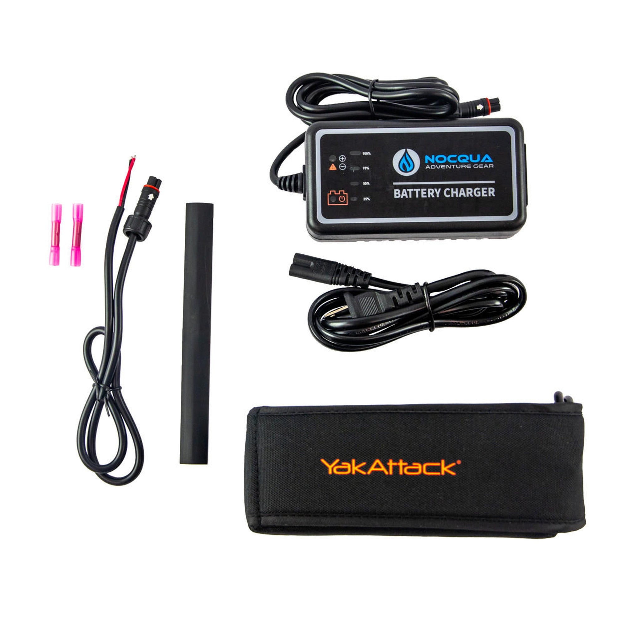 YakAttack 20Ah Battery Power Kit, Lithium-ion water-resistant battery pack w/charger