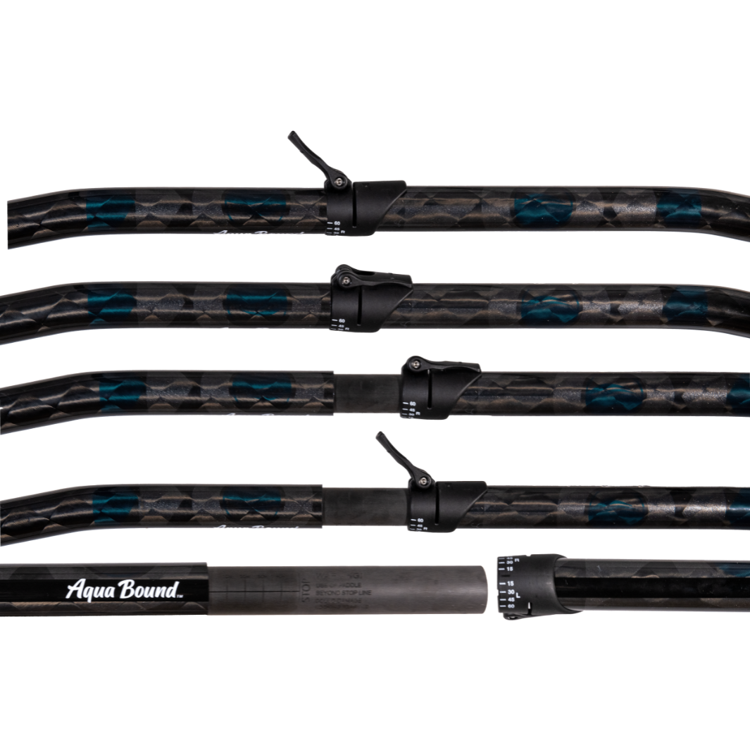 Aqua Bound Aerial Minor Carbon Versa-Lok Straight Shaft 2-Piece Paddle