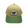 Native Watercraft Trucker Hat - Tan and Olive - Fishing is Good Here