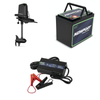 Garmin Force Current Kayak Motorization Kit without Pedals w 24v 50AH Newport Vessels Battery