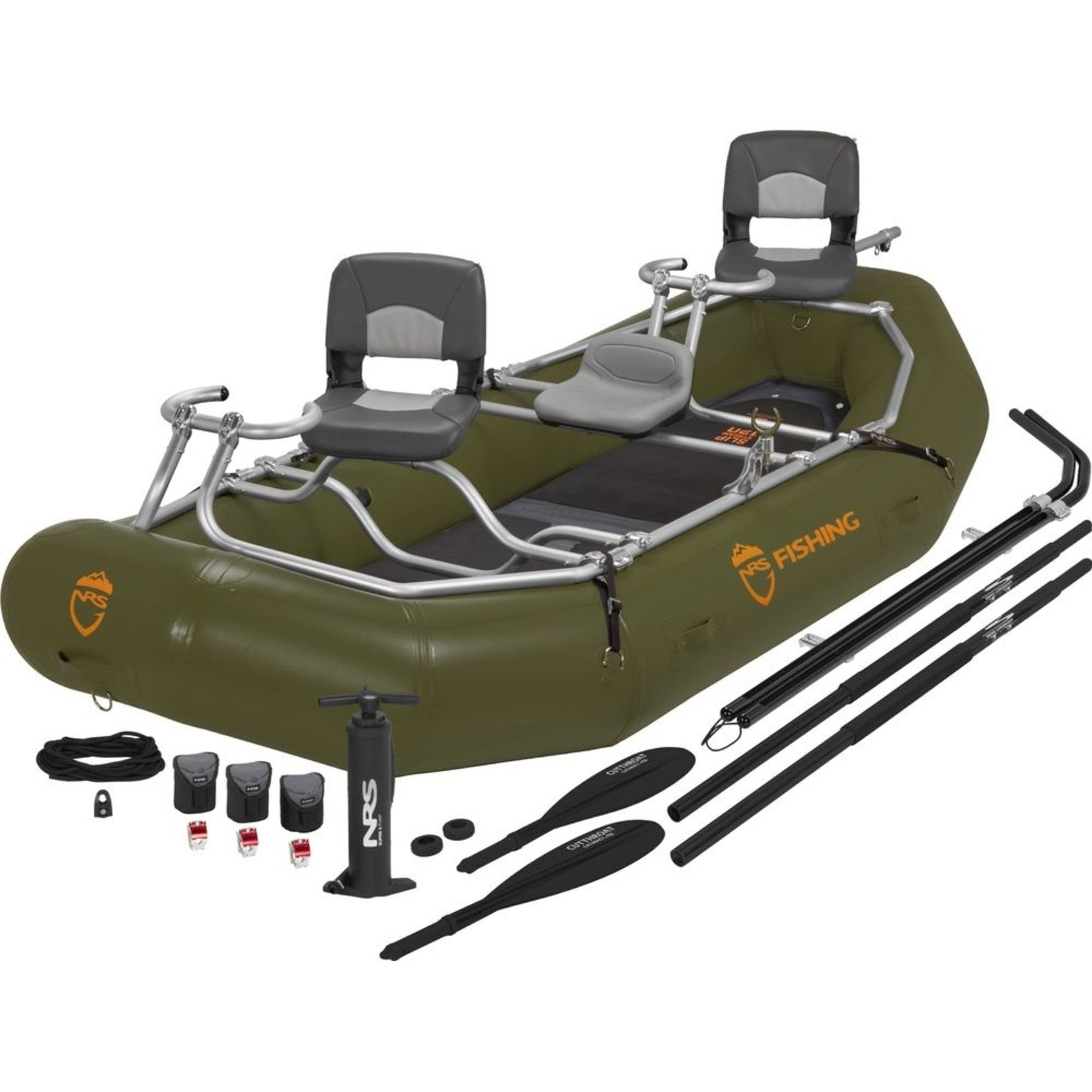 NRS Slipstream 120 Fishing Raft Deluxe Packages