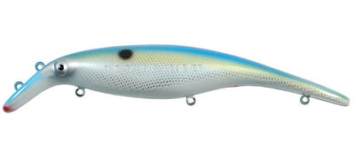 Drifter Believer Muskie Jointed Tail Lure 10" Florescent Orange Tiger