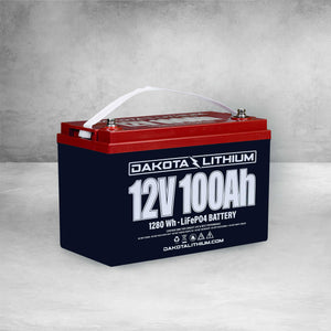 Dakota Lithium 12V 100Ah (Charger Sold Separately)