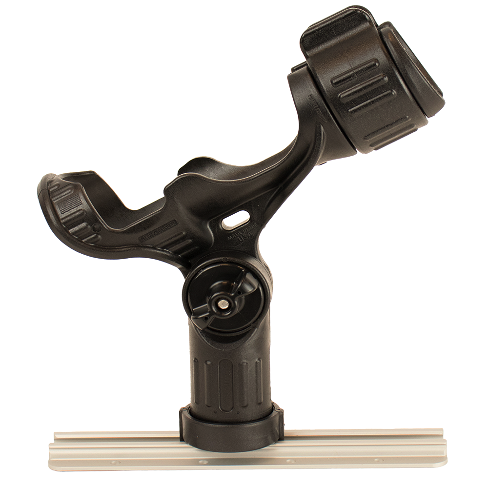 YakAttack Omega Rod Holder with Track Mounted LockNLoad Mounting System