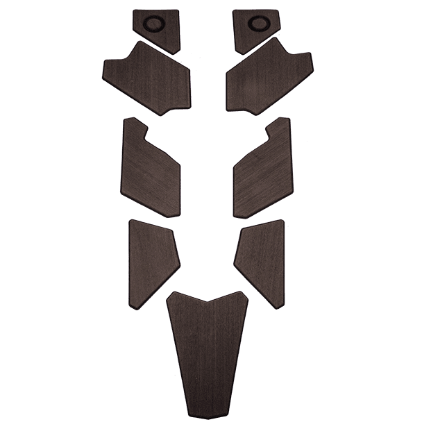 SS107 Deck Traction Pads-Grey Accessory Package