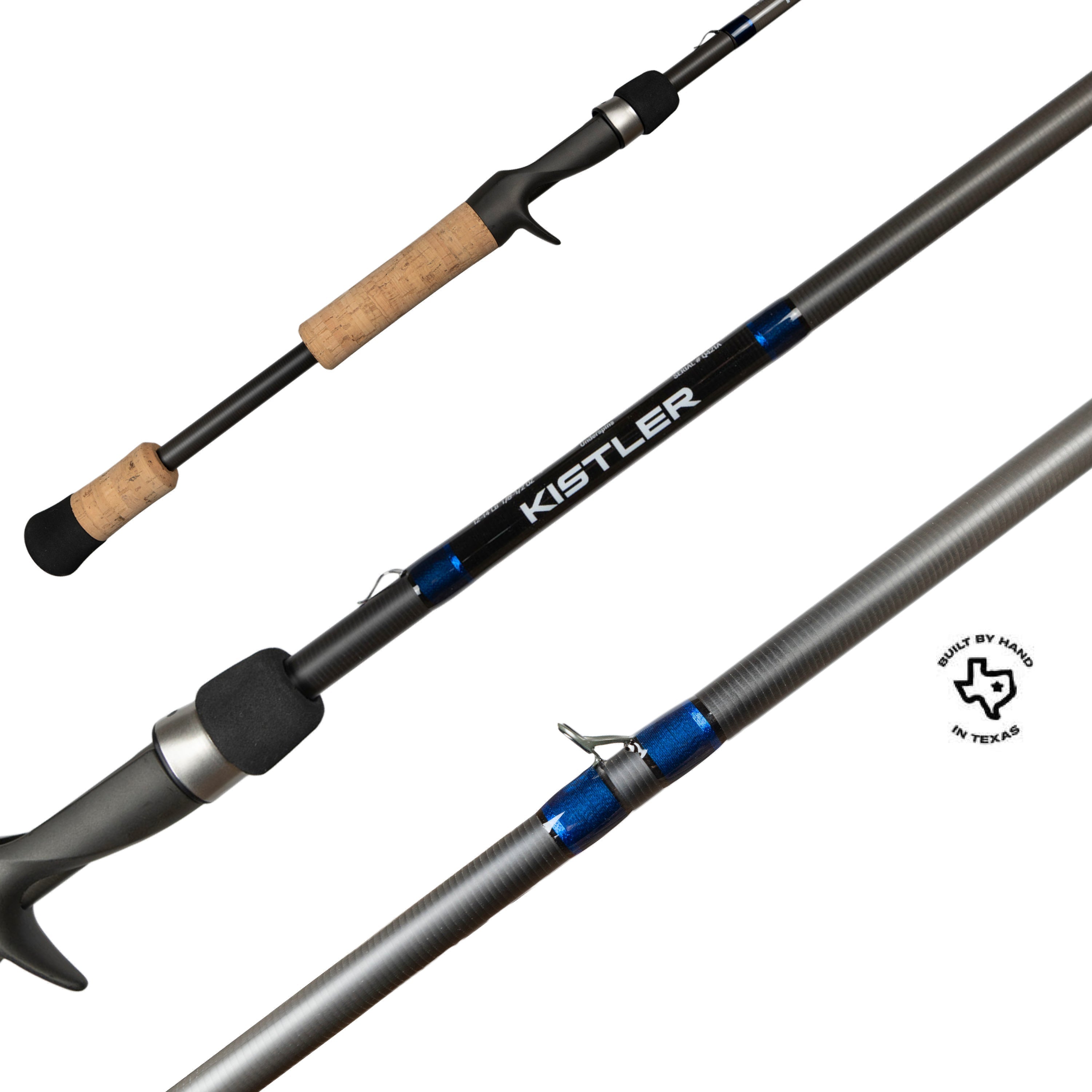 Helium Shallow Cranks, Topwaters Casting Rods